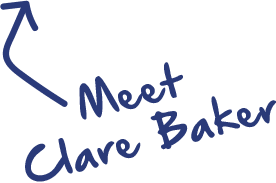 Meet Clare Baker meet text