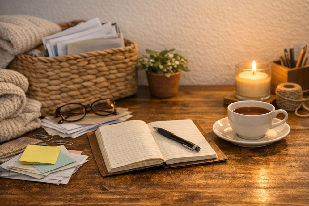Warm-desk-scene-with-Clare-Baker-img Warm-desk-scene-with-Clare-Baker-img