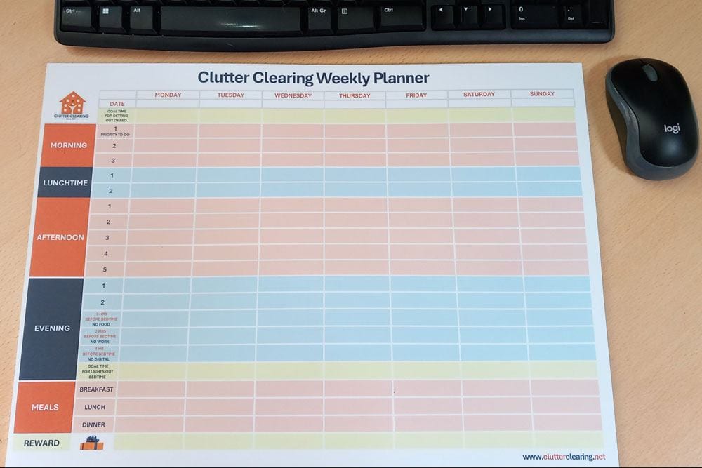 Clutter Weekly Planner Img